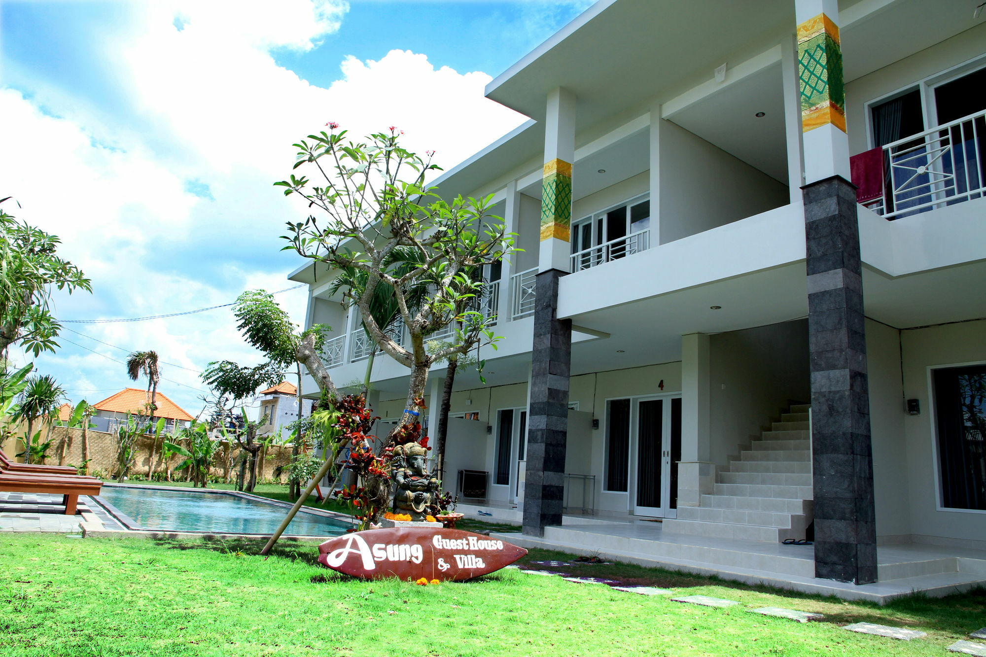 Asung Guesthouse Canggu Dış mekan fotoğraf