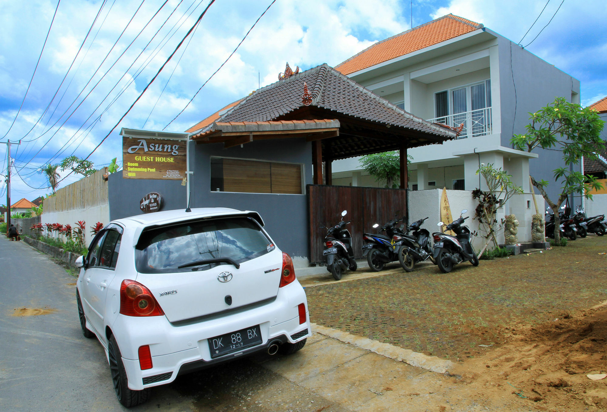 Asung Guesthouse Canggu Dış mekan fotoğraf
